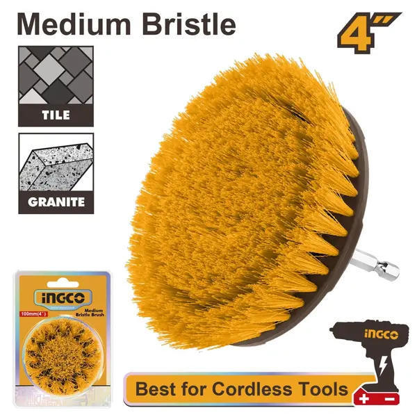 Perie Bormasina Duritate Medie 1/4 4" INGCO WCBM1041