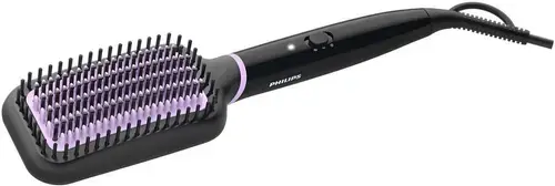 Perie cu aer cald pentru indreptarea parului Philips StyleCare Essential BHH880/00, 200°C, 2 setari de temperatura, Invelis ceramic (Negru)