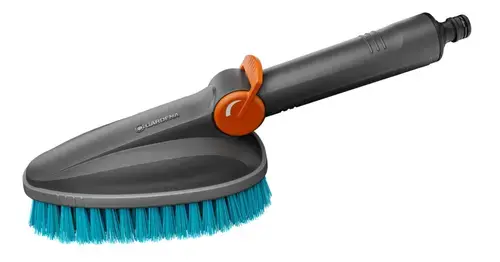 Perie de mana Gardena Cleansystem cu conectare la apa, 308mm (Negru)