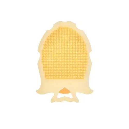 Perie de masaj din silicon Badabulle B032007, pentru scalpul bebelusului