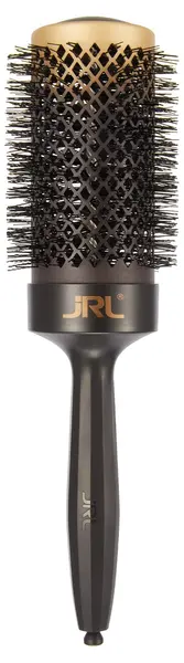 Perie de păr JRL - BR1 Mixed Bristle, acoperire ceramică, 53 mm, neagră