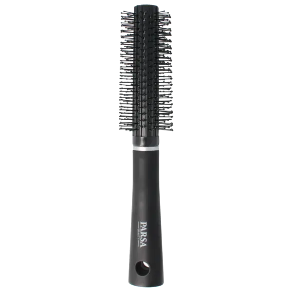 Perie de par rotunda Trend Line Negru, 1 bucata, Parsa Beauty