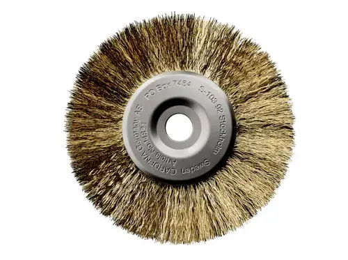 Perie de sarma Gardena 14821-20 pentru curatat rosturile de buruieni, diametru 110mm