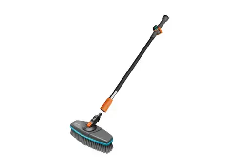 Perie de spalare Gardena Cleansystem, Maner 27 x 101 cm (Negru)