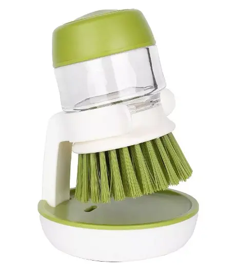 Perie de vase cu dozator detergent si suport depozitare utilizare universala OFF