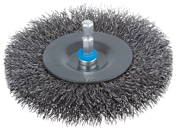 Perie disc pentru bormașină Wolfcraft - 75 x 10 mm