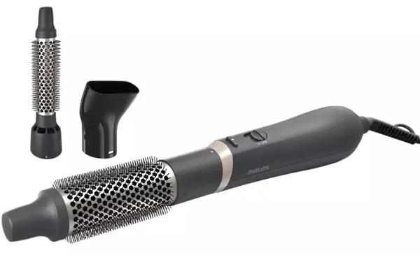 Perie electrică pentru păr Philips - 3000, BHA301/00, 800W, negru