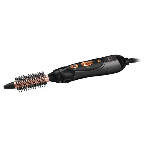 Perie electrica Sencor SHS8401BK, 1000 W, 2 trepte temperatura, 5 accesorii interschimbabile (Negru/Auriu)
