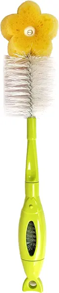 Perie pentru biberon și tetine Wee Baby - verde deschis