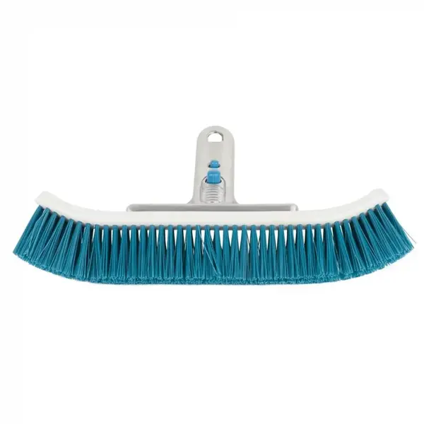Perie pentru peretii piscinei,polipropilena,albastru gri,25 cm