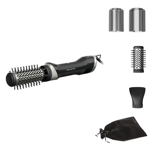 Perie rotativa cu aer cald Rowenta Brush Activ UB9530F0 1000W 2 trepte de viteza/temperatura 2 perii rotative 40/50mm concentrator aer husa inclu