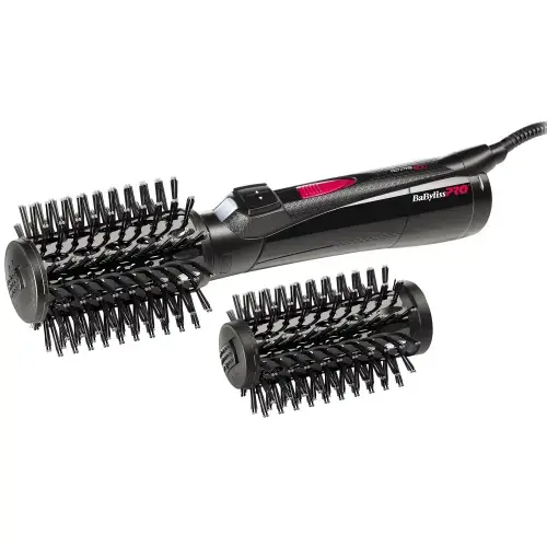 Perie rotativa incalzita Babyliss Pro Rotating 800 2770, 800 W, Neagra