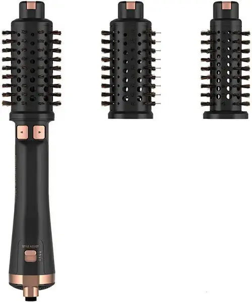 Perie rotativa Rowenta Ultimate Experience CF9620F0, 750W (Negru/Auriu)