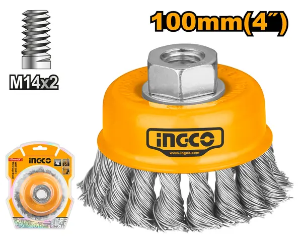 Perie Sarma Dura Flex 100mm INGCO WB21001