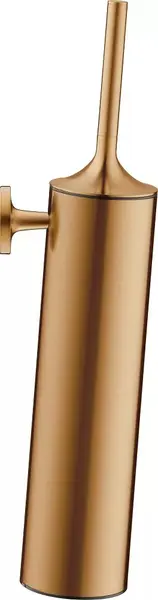 Perie WC Duravit Starck T 0099460400, montare pe perete, metal, Bronz mat