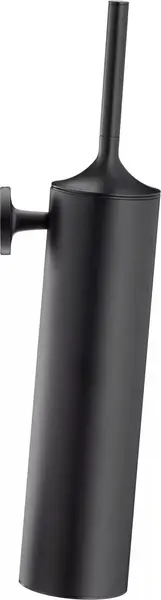 Perie WC Duravit Starck T 0099464600, montare pe perete, metal, Negru mat