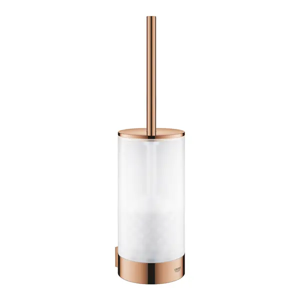 Perie WC Grohe Essentials 41076DA0, montare pe perete, fixare ascunsa, lucios, Warm Sunset