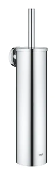 Perie WC Grohe Essentials, pe perete, metal, crom, 40696000