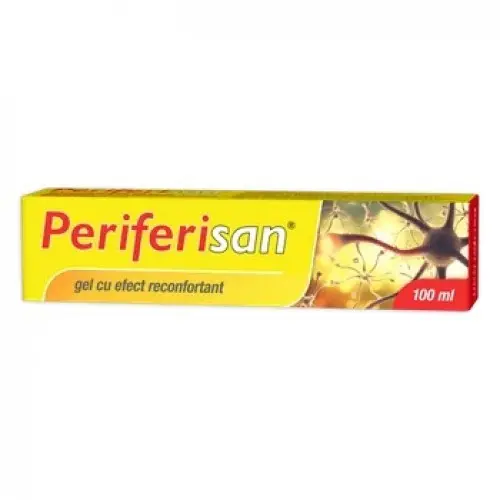 Periferisan gel cu efect de incalzire pentru spate si umeri, 100ml Zephyr Labs
