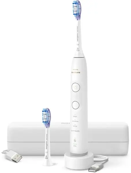 Periuță de dinți electrică Philips - Sonicare 7100, 2 vârfuri, alb