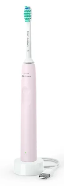 Periuță de dinți electrică Philips Sonicare - HX3651/11, 1 rezervă, roz