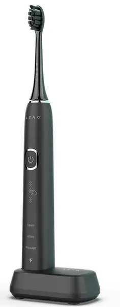 Periuță de dinți electrică sonică AENO - Sonic DB4, 4 capete, neagre