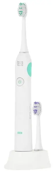 Periuta de dinti electrica Teesa Sonic PRO TSA8011, IPX7, 48.000 pulsatii/min, Cronometru 2 min, 5 Moduri functionare, 2 Capete (Alb/Albastru)