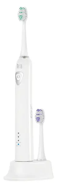 Periuta de dinti electrica Teesa Sonic TSA8010, 31.000 pulsatii/min, IPX7, Cronometru 2 min, 3 Moduri functionare, 2 Capete, Incarcator (Alb)