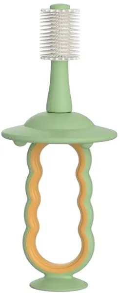 Periuță de dinți pentru bebeluși Momcozy - 360°, verde