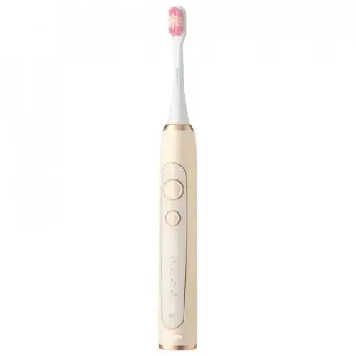 Periuta Electrica Sonica Sencor S-SOC4211GD, 4 programe, 40.000 vibratii/min, IPX7 (Bej)