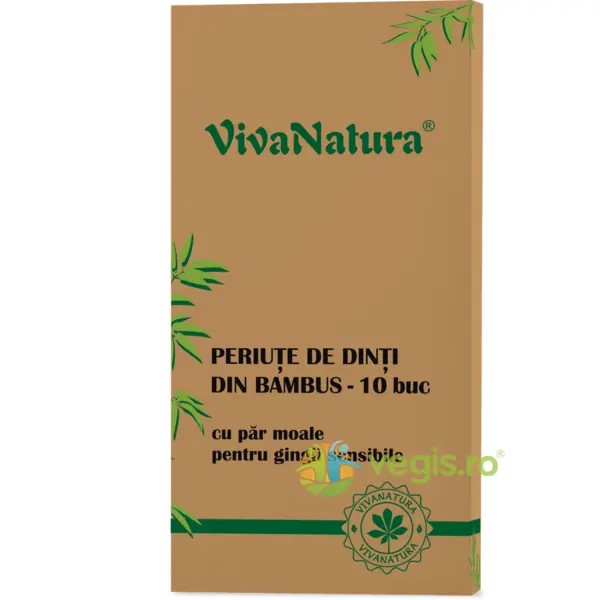 Periute de Dinti din Bambus 10buc/cutie