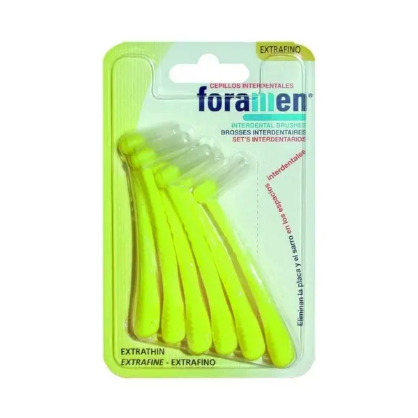 Periute interdentare curbate, extra-fine, Foramen