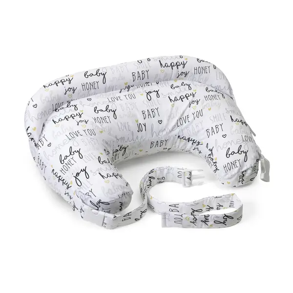Perna alaptare Chicco Boppy Deluxe, Hello Baby, 0luni+