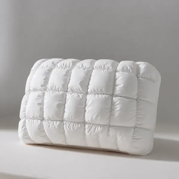 Perna antialergica din puf siliconic 50x70 cm Alba