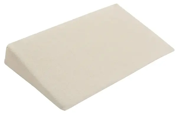 Pernă antireflux organică Candide - Pană 10°, 55 x 35 cm