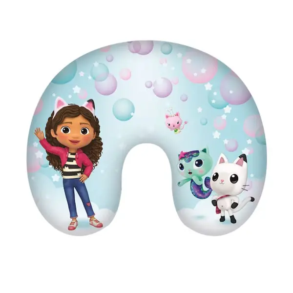 Perna de calatorie pentru copii, multicolor, 33x28 cm, Bubbles, Gabby s Dollhouse Engros