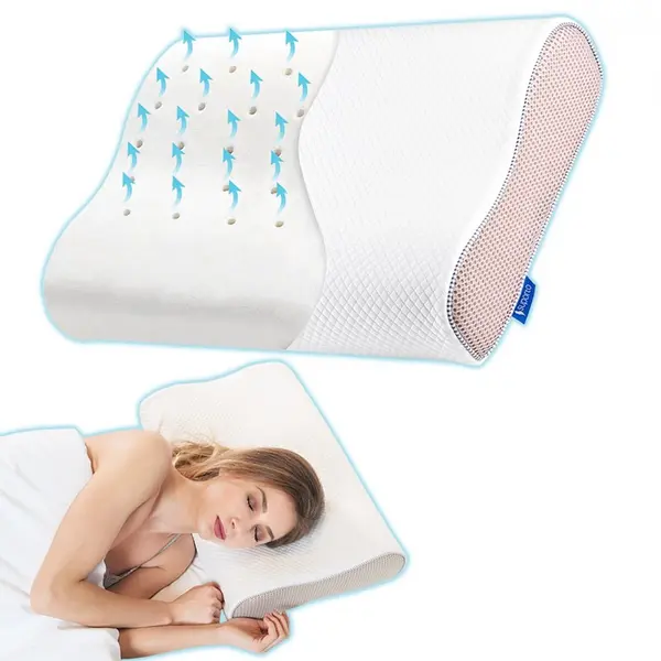 Perna de dormit ergonomica hipoalergenica Suporto Tencel Lyocell