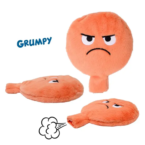 Perna de plus cu sunet amuzant, Grumpy