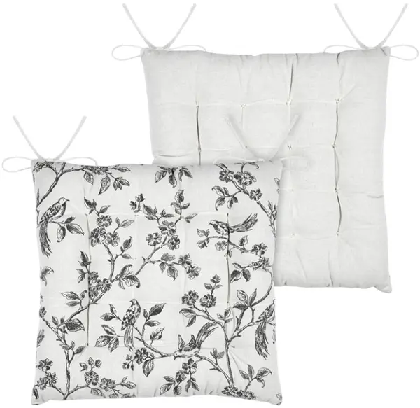Pernă de scaun STOF - Clarine, 38 x 38 cm, Off-White