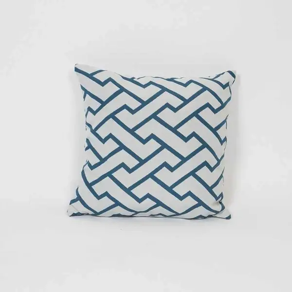 Perna decorativa 40x40 cm, Material textil - Zappity Turquoise