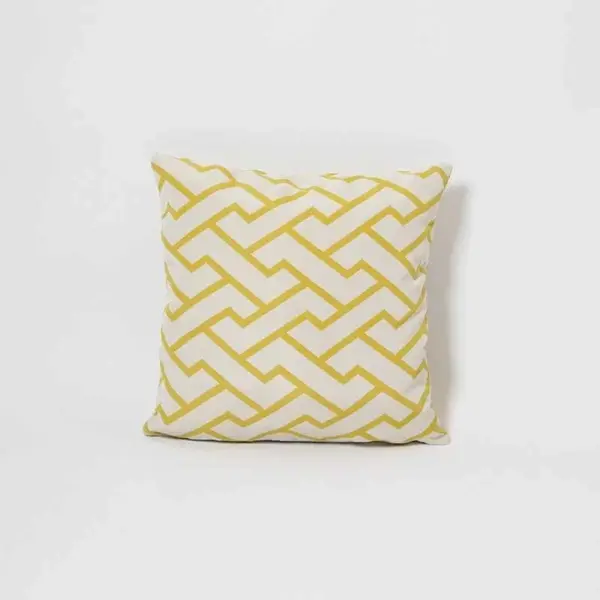 Perna decorativa 40x40 cm, Material textil - Zappity Yellow