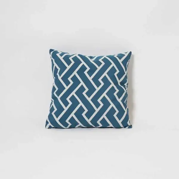 Perna decorativa 40x40 cm, Material textil - Zippity Turquoise