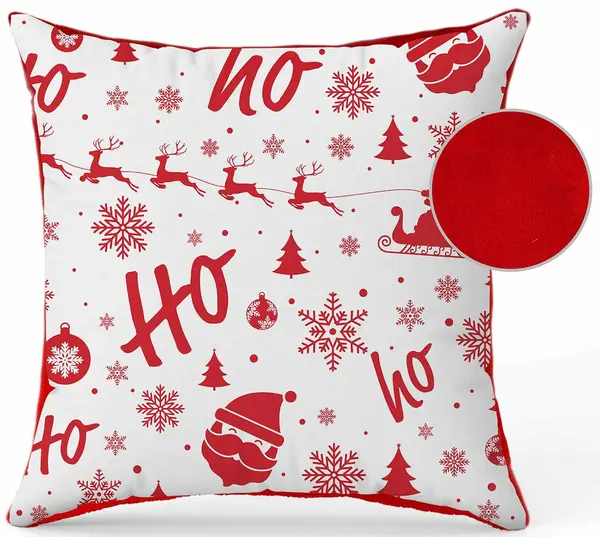 Perna decorativa de Craciun Amek toys - Ho-ho-ho