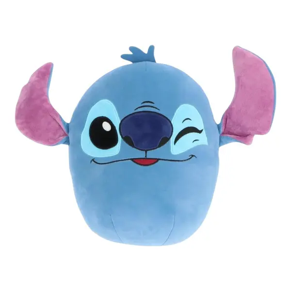 Perna din plus super moale, squishy, pentru copii, albastru, 32 cm, Happy, Stitch Engros