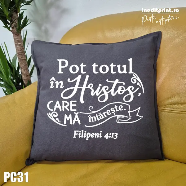 Perna Filipeni 4:13 - PC31 Gri