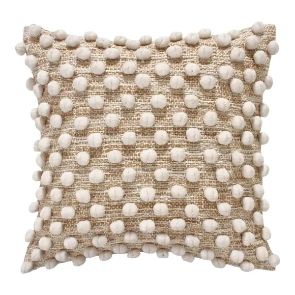 Perna Finne Boho, Pako World, Bej, Bumbac, 45x45 cm