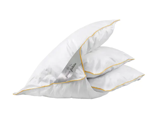 Perna Green Future Feeling 3 in 1 Puf de Gasca 50% Pana de Gasca 50%, 50x70 cm, husa bumbac, alb