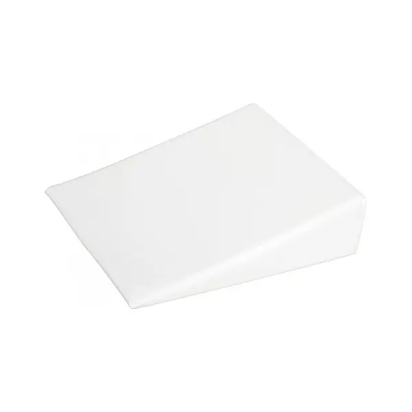 Perna inclinata Bubaba antireflux cu husa din bumbac 30x37x1,5-10 cm alba