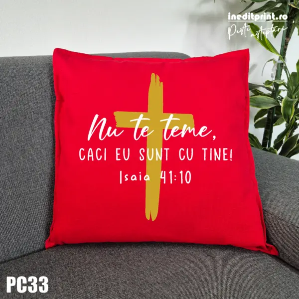Perna Isaia 41:10 - PC33 Rosu