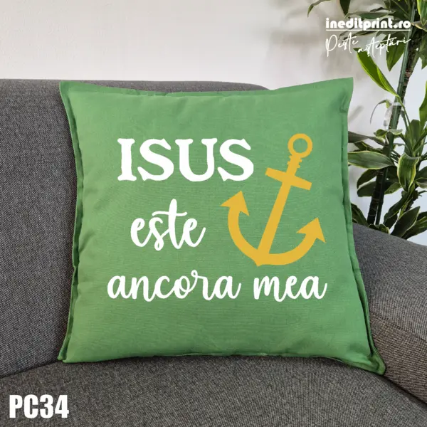 Perna Isus este ancora mea - PC34 Verde